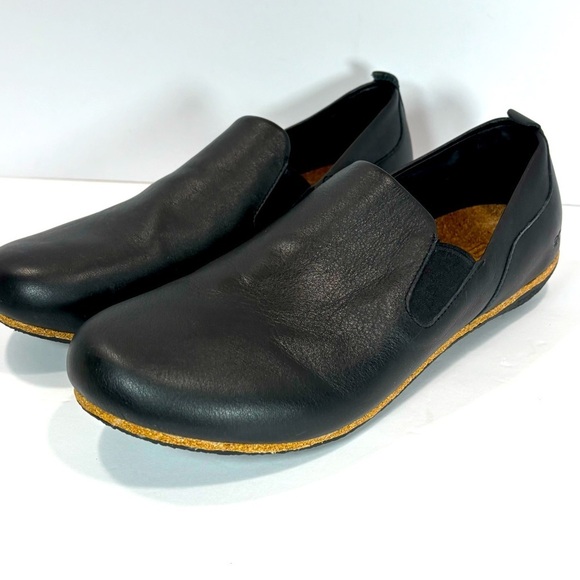 Sole Ease by ReCORK Black Leather Orthopedic Comfort Shoes Men’s 11.5 Casual main image 5